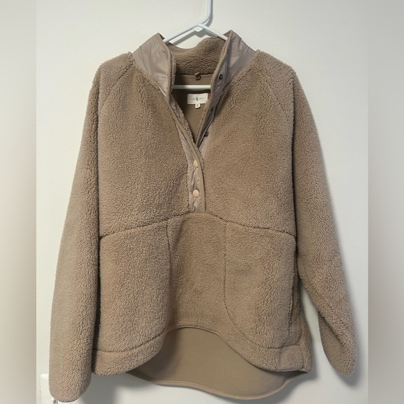 NWOT Lou & Grey (Loft) Sherpa Sweater - Picture 3 of 4